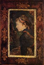 Поль Гоген Портрет Алины-1884